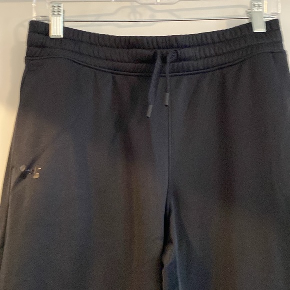 Under Armour Fleece Black Sweatpants with Pockets size S - Picture 2 of 4